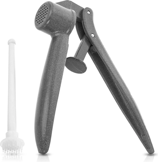 Presse-ail en aluminium avec nettoyeur 15,5 cm