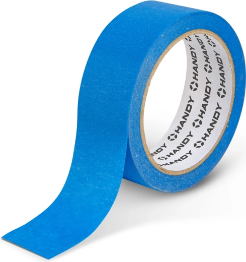 Ruban de masquage bleu à base aqueuse pour travaux extérieurs 50 m × 36 mm