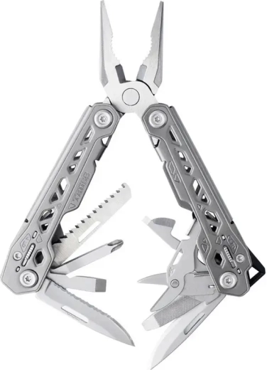 Gerber Truss multifunctioneel gereedschap van roestvrij staal met etui, 17 functies
