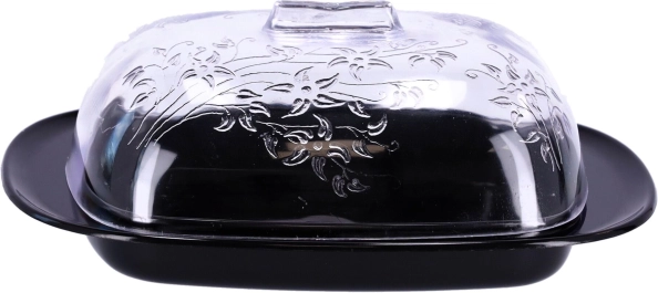 Beurrier ovale - assortiment de couleurs, PRODUIT LAQUÉ