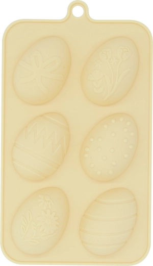 TORO Silicone Chocolate Mold – Easter Eggs, 6 pcs