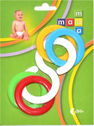 Maamaa bijtspeeltje met rammelaar