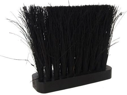 Fireplace brush made of wood with coconut fiber BLACK – spare part