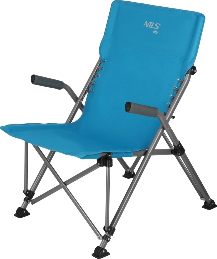 Opvouwbare campingstoel NILS Camp blauw