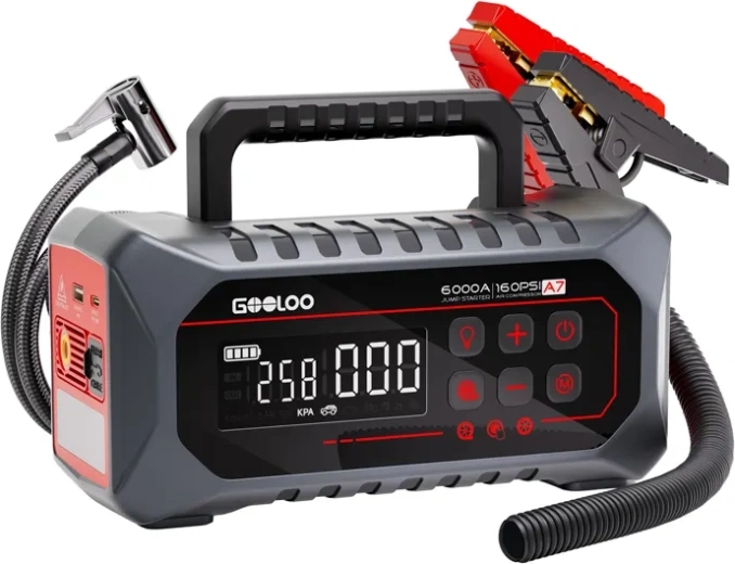 GOOLOO A7 démarreur avec compresseur et powerbank