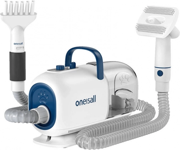 Oneisall BM1 Pflegeset für Fell mit Saugstaubsauger und Föhn