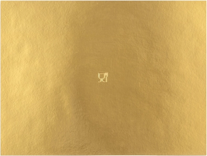 Sous-plat rectangulaire doré pour gâteau 40 × 30 cm