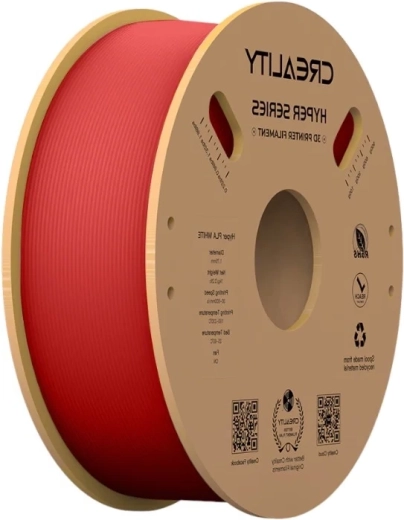 Filament Creality Hyper PLA rouge 1,75 mm 1 kg