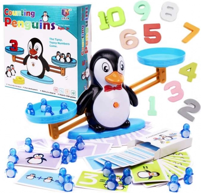 Educational Balance Scale for Learning to Count – Penguin