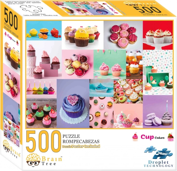 Puzzle Petits Gâteaux 500 pièces