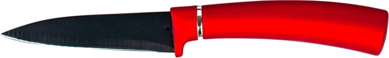 Kitchisimo Rosso couteau d’office à revêtement antiadhésif