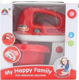 Kinderhandmixer op batterijen met licht