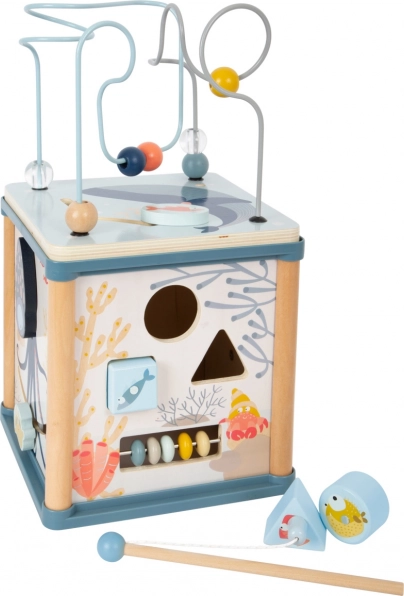Motor Skills Cube Underwater World with Magnetic Fishing