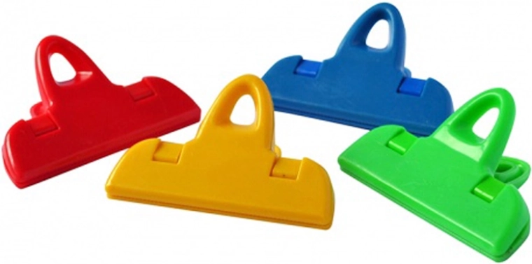 Toro kunststof clips voor zakjes 4 stuks (groot)
