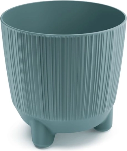 Ryfo N planter with legs 14.5 cm Scandinavian blue