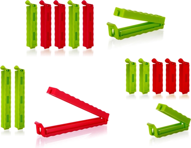 CULINARIA Bag Clips, set of 15 pcs, color mix