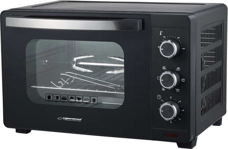 Mini-four à convection avec rôtisserie 25 l ESPERANZA Napoli