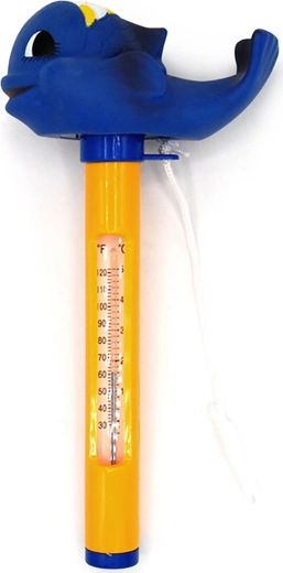 Zwembad-drijvende thermometer met diertje VODNÁŘ