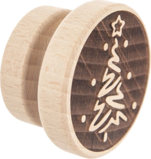 Tampon à biscuits en bois 5,5 cm – motif sapin