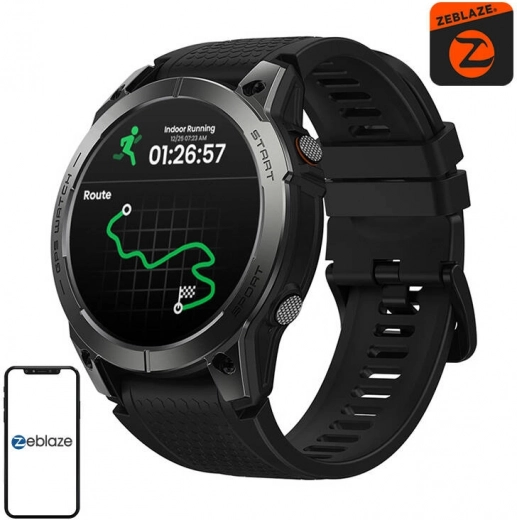 Slimme horloge Zeblaze Stratos 3 Pro zwart
