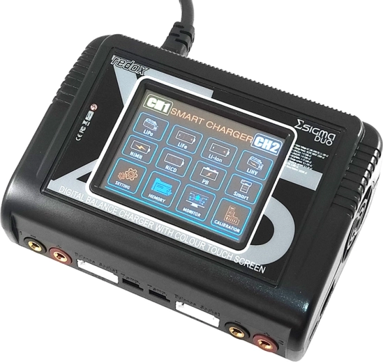 Redox Sigma DUO charger with built-in power supply and color touchscreen display - 1 piece