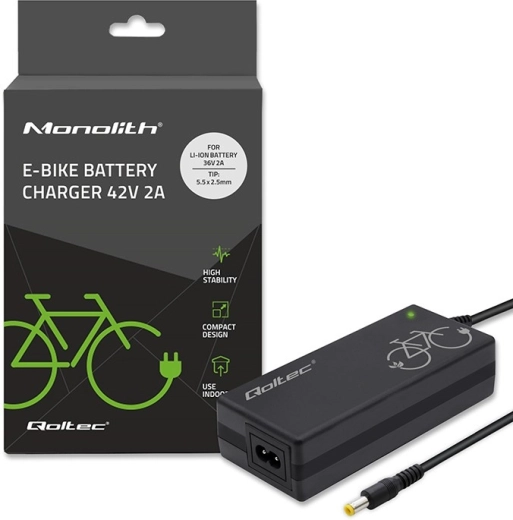 Chargeur pour batterie de vélo électrique 42V 2A