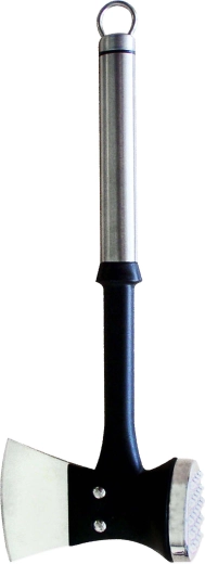 Attendrisseur et hachoir à viande en acier inoxydable 25 × 10,5 cm