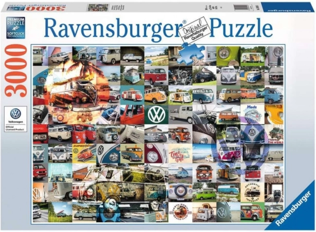 Ravensburger Puzzle 3000 Pieces – 99 Moments VW Campervan