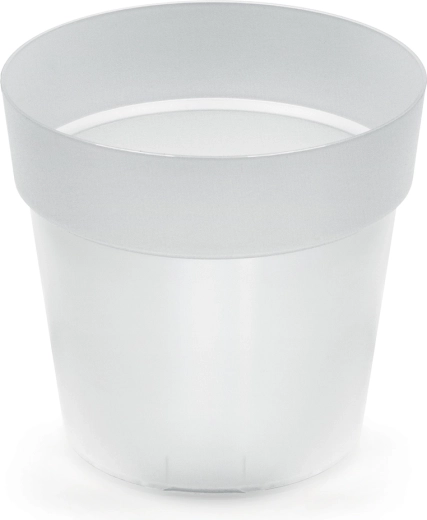 Transparent Flower Pot Grower 18 cm