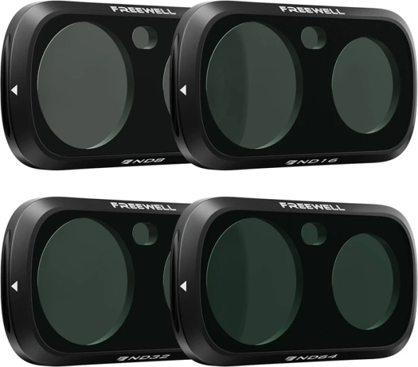 Freewell ensemble de filtres ND Standard Day pour Insta360 Luna Ultra (4 pcs)