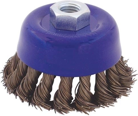 Cup Brush 75 mm, Wire 0.6 mm, Thread M14