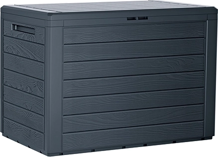 Garden storage box 190 l anthracite WOODEBOX