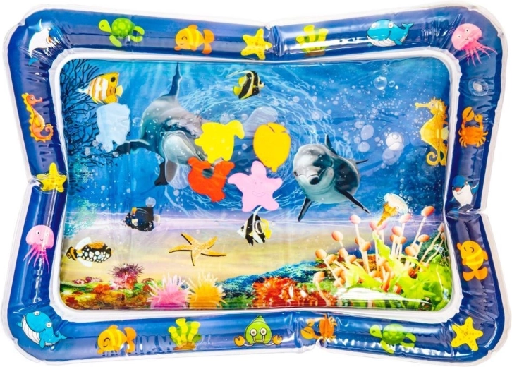 Sensorische aufblasbare Wasser-Spielmatte für Kinder Ozean XXL – 1 Stück