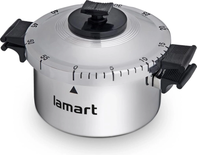 Lamart Kitchen Timer in the Shape of a Pressure Cooker