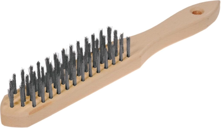 Brosse métallique à fil d’acier, 5 rangées