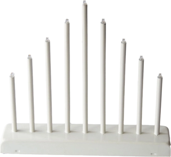 Christmas Metal LED Candle Holder with 9 Candles