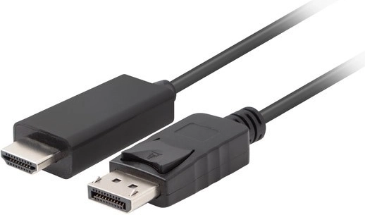 DisplayPort to HDMI cable 1.8 m, black