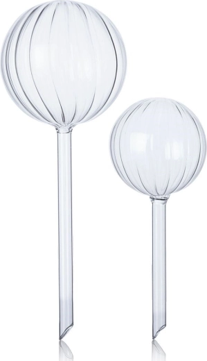 Boules d’arrosage en verre pour plantes, lot de 2