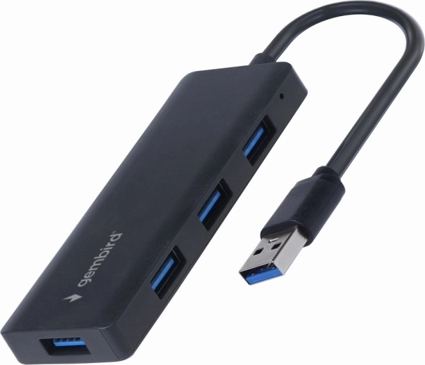 Gembird hub USB 4 ports USB 3.2 Gen 1 noir