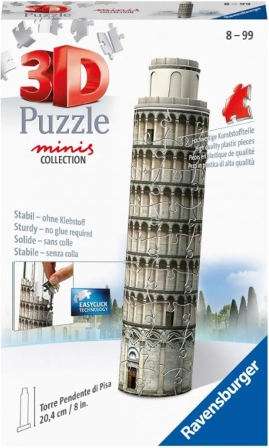 Ravensburger puzzle 3D avec motif de la tour de Pise
