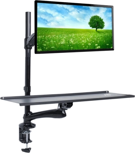 Maclean Monitor and Keyboard Holder