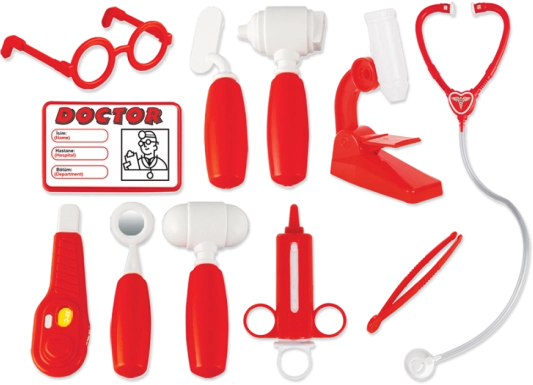Kleine doktersset met tas voor kinderen PILSAN