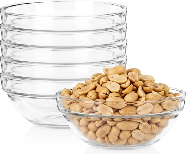 Vilde Glass Bowls 350 ml, Set of 6
