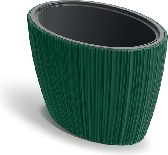 ORO Planter dark green 59.5 cm