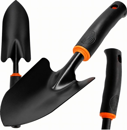 Large transplantoir de jardin en métal pour repiquage et plantation des plantes 31 cm
