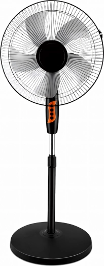 Boden-Standventilator mit 5 Flügeln, leise und leistungsstark, mit Oszillation