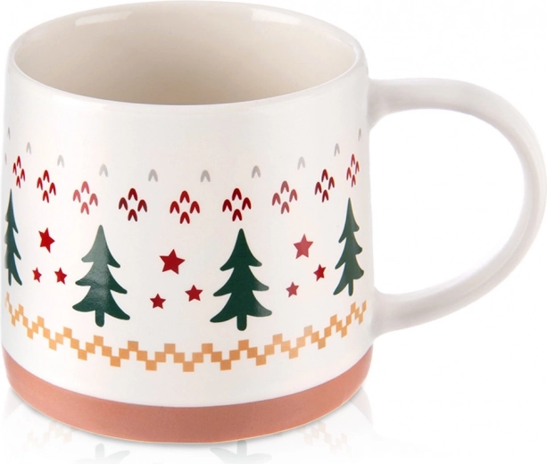 Porcelain mug 380 ml with winter motif