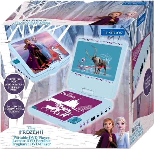 Lexibook Portable DVD Player 7" DISNEY FROZEN