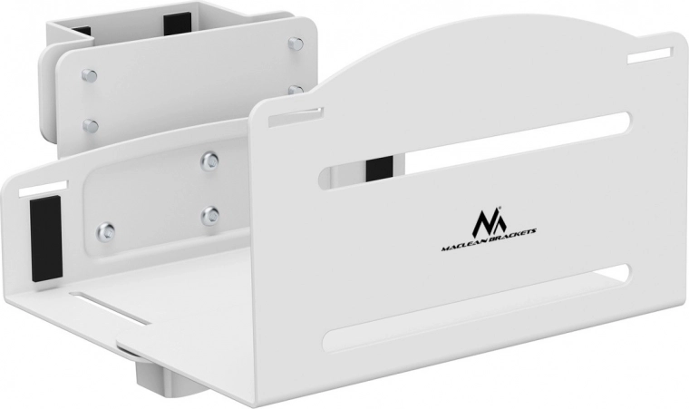 PC holder / Maclean MC-116W for under-desk or wall mounting