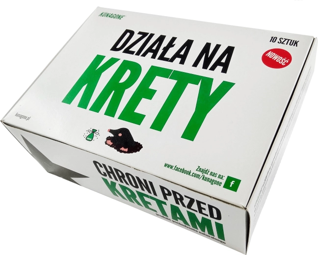 KUNAGONE Eco-Friendly Mole Repellent, 10 sachets